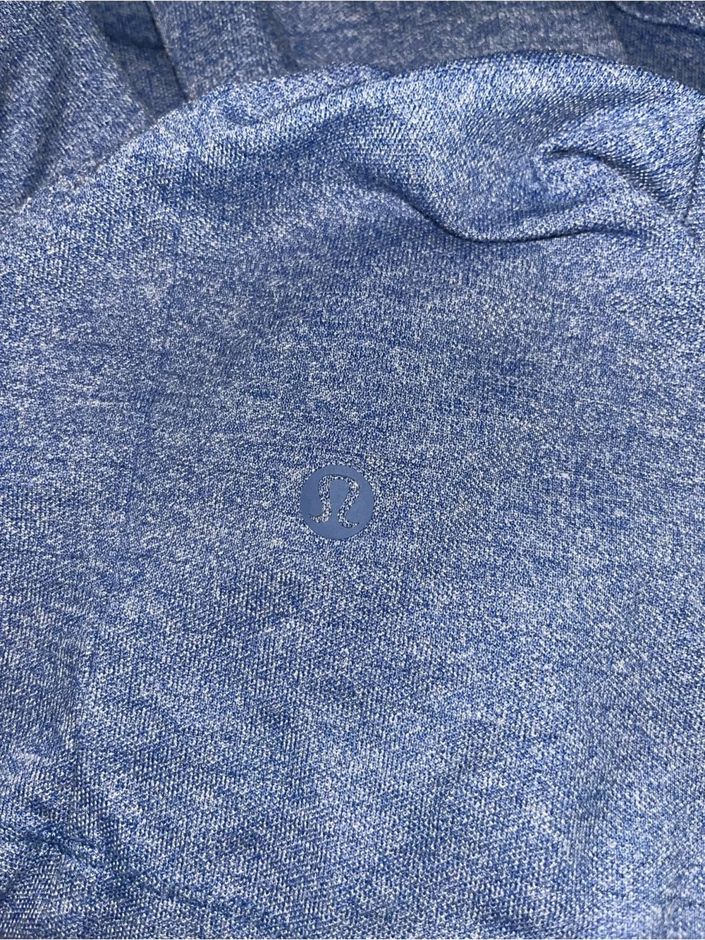 Lululemon Soft Jersey Short-Sleeve Polo Shirt in blue | size large